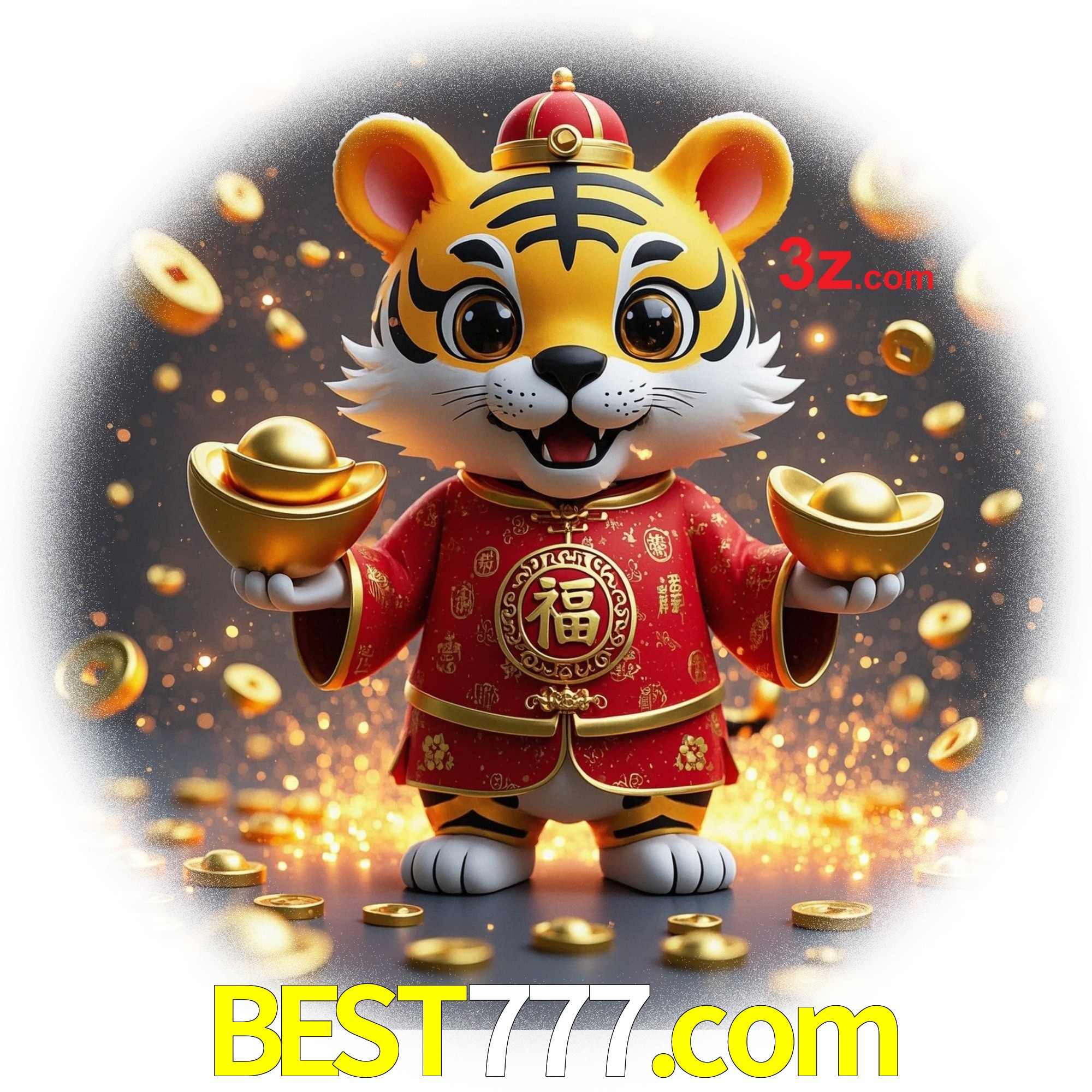 Slot machine 3D icon with number 7 and 1